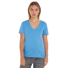 Tommy Hilfiger marškinėliai moterims, mėlyni kaina ir informacija | Marškinėliai moterims | pigu.lt