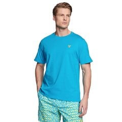 Guess marškinėliai vyrams 79015, mėlyni цена и информация | Футболка мужская | pigu.lt