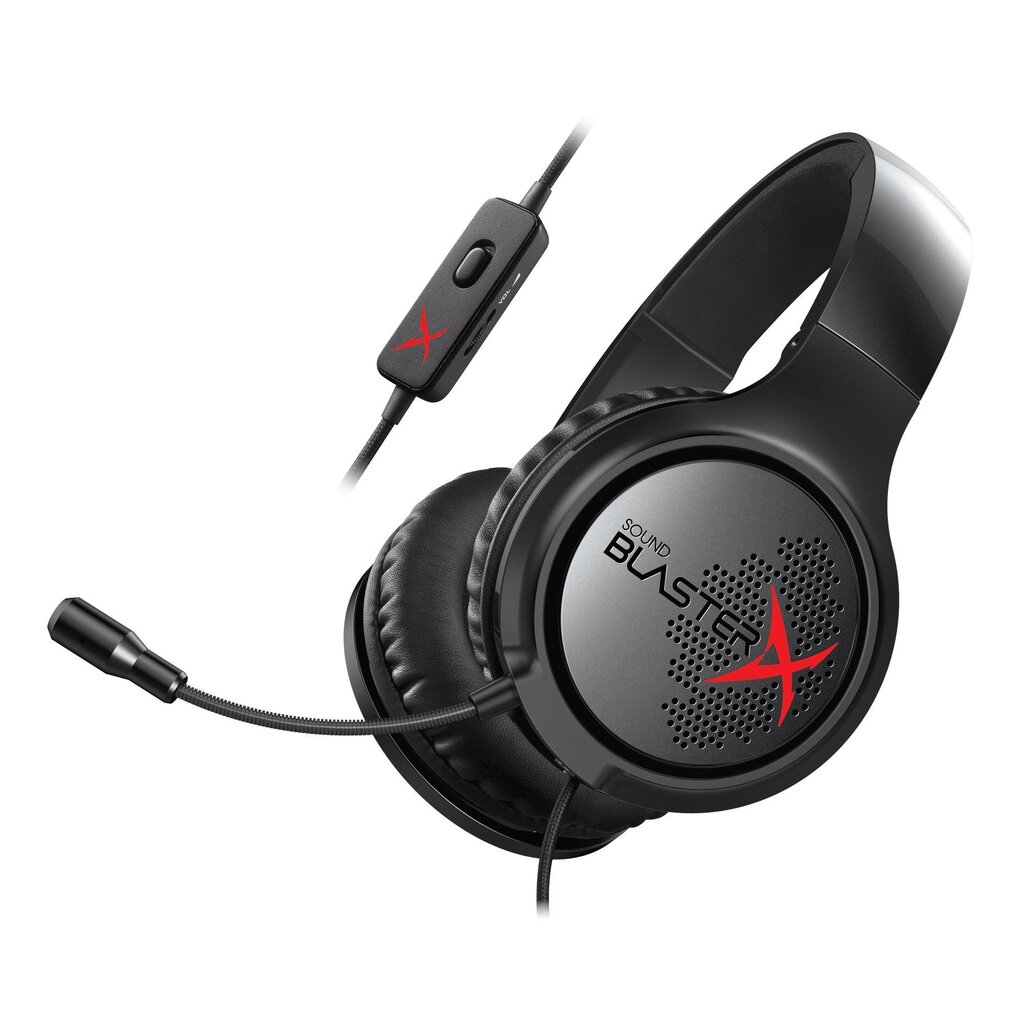 Creative Sound BlasterX H3 Black 70GH034000000 kaina ir informacija | Ausinės | pigu.lt