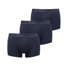 Trumpikės vyrams Levi's 79137, 3 vnt., mėlynos цена и информация | Мужские трусы | pigu.lt