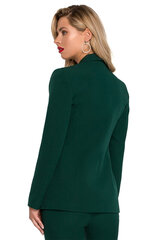 K141 Жакет с декоративными пуговицами - бутылочно-зеленый цена и информация | Женские пиджаки | pigu.lt