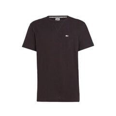 Мужская футболка Tommy Hilfiger, черная цена и информация | Мужские футболки | pigu.lt