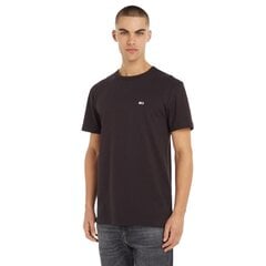 Мужская футболка Tommy Hilfiger, черная цена и информация | Мужские футболки | pigu.lt