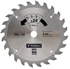 Diskinis pjovimo diskas Tivoly 190x30x2 kaina ir informacija | Mechaniniai įrankiai | pigu.lt