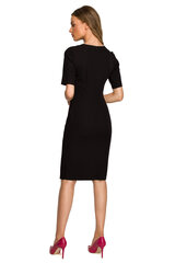 Suknelė moterims S317,juoda kaina ir informacija | Suknelės | pigu.lt
