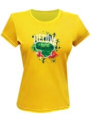 Moteriški marškinėliai su užrašu Lietuva fun to live kaina ir informacija | Lietuviška sirgalių atributika | pigu.lt