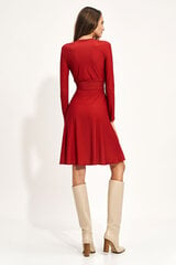 Suknelė moterims S212, raudona kaina ir informacija | Suknelės | pigu.lt