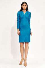Suknelė moterims S211, mėlyna kaina ir informacija | Suknelės | pigu.lt