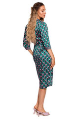Suknelė moterims M668, žalia kaina ir informacija | Suknelės | pigu.lt