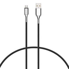 Cable USB for Micro USB Cygnett Armoured 12W 2m (black) цена и информация | Кабели для телефонов | pigu.lt