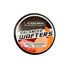 Wafters Colmic KRILL/SAUSAGES 10X7mm -RED цена и информация | Прикормки | pigu.lt