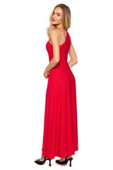 M718 Платье с вырезом декольте - красное цена и информация | Платья | pigu.lt