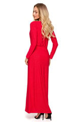 M719 Платье с длинными рукавами - красное цена и информация | Платья | pigu.lt