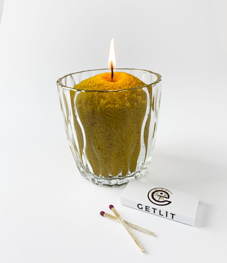 Get Lit miltelinė žvakė, 500 ml kaina ir informacija | Žvakės, Žvakidės | pigu.lt