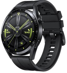 Товар с повреждением. Huawei Watch GT 3 Active Black цена и информация | Товары с повреждениями | pigu.lt