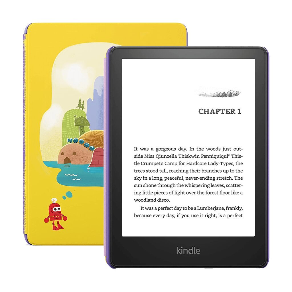 Amazon Kindle Paperwhite Kids 11th Generation (2021) Robot Dreams цена и информация | Elektroninių knygų skaityklės | pigu.lt