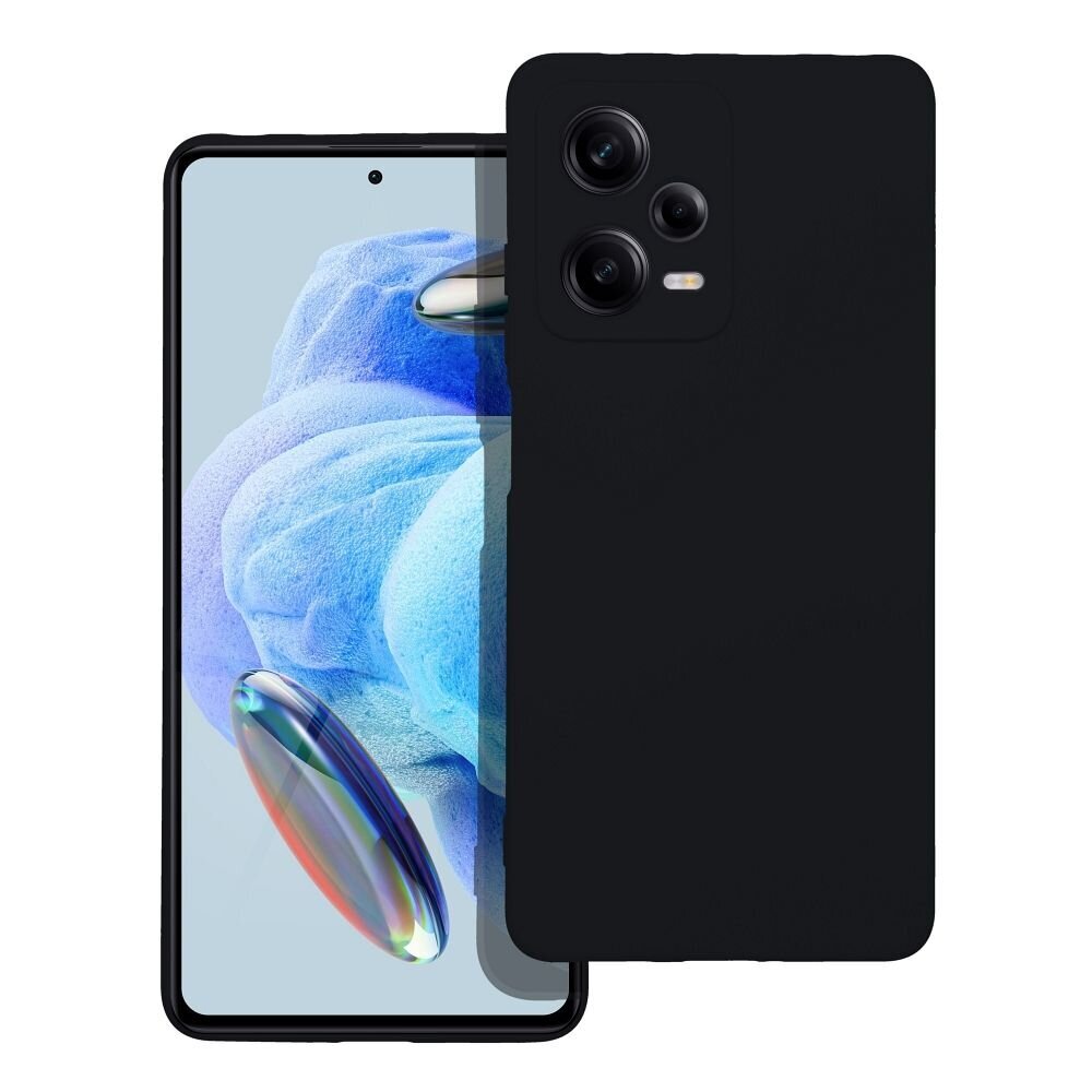 Dėklas Forcell skirtas Xiaomi Redmi Note 12 5G, juoda цена и информация | Telefono dėklai | pigu.lt