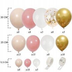 Набор воздушных шаров, 101 шт цена и информация | Шарики | pigu.lt