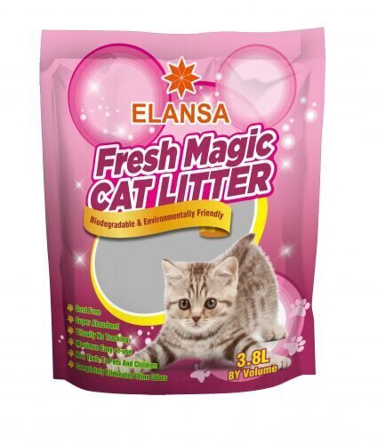 Silikoninis kačių kraikas Fresh Magic Cat Litter, 3,8 l kaina | pigu.lt