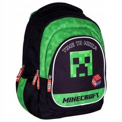 Mokyklinė kuprinė Minecraft Creeper Time To Mine kaina ir informacija | Kuprinės mokyklai, sportiniai maišeliai | pigu.lt