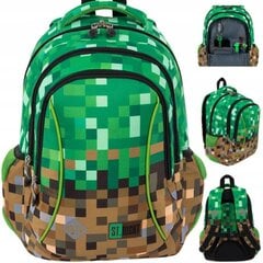 Mokyklinė kuprinė Minecraft kaina ir informacija | Kuprinės mokyklai, sportiniai maišeliai | pigu.lt
