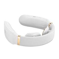 SKG K6E neck massager, electrostimulator with compress - white цена и информация | Массажеры | pigu.lt