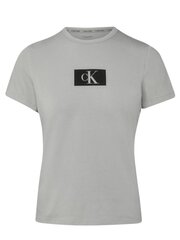 CALVIN KLEIN S/s Crew Neck Grey Heather 545664707 цена и информация | Женские футболки | pigu.lt