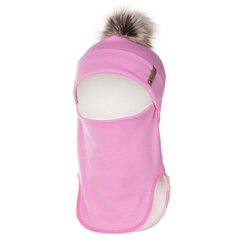 Шапка-шлем из шерсти мериноса Lenne Keiki 23591*182, тёмно-розовая цена и информация | Шапки, перчатки, шарфы для девочек | pigu.lt
