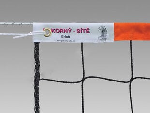 Beach volleyball net POKORNY Econom 8,5x1m, 2,5mm, with galvanized steel cord цена и информация | Волейбольные сетки | pigu.lt