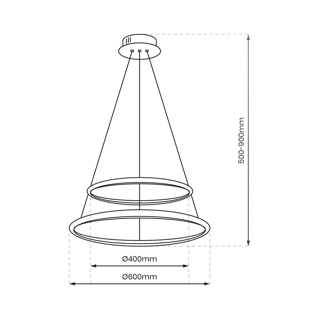 Eko-light pakabinamas šviestuvas kaina ir informacija | Pakabinami šviestuvai | pigu.lt