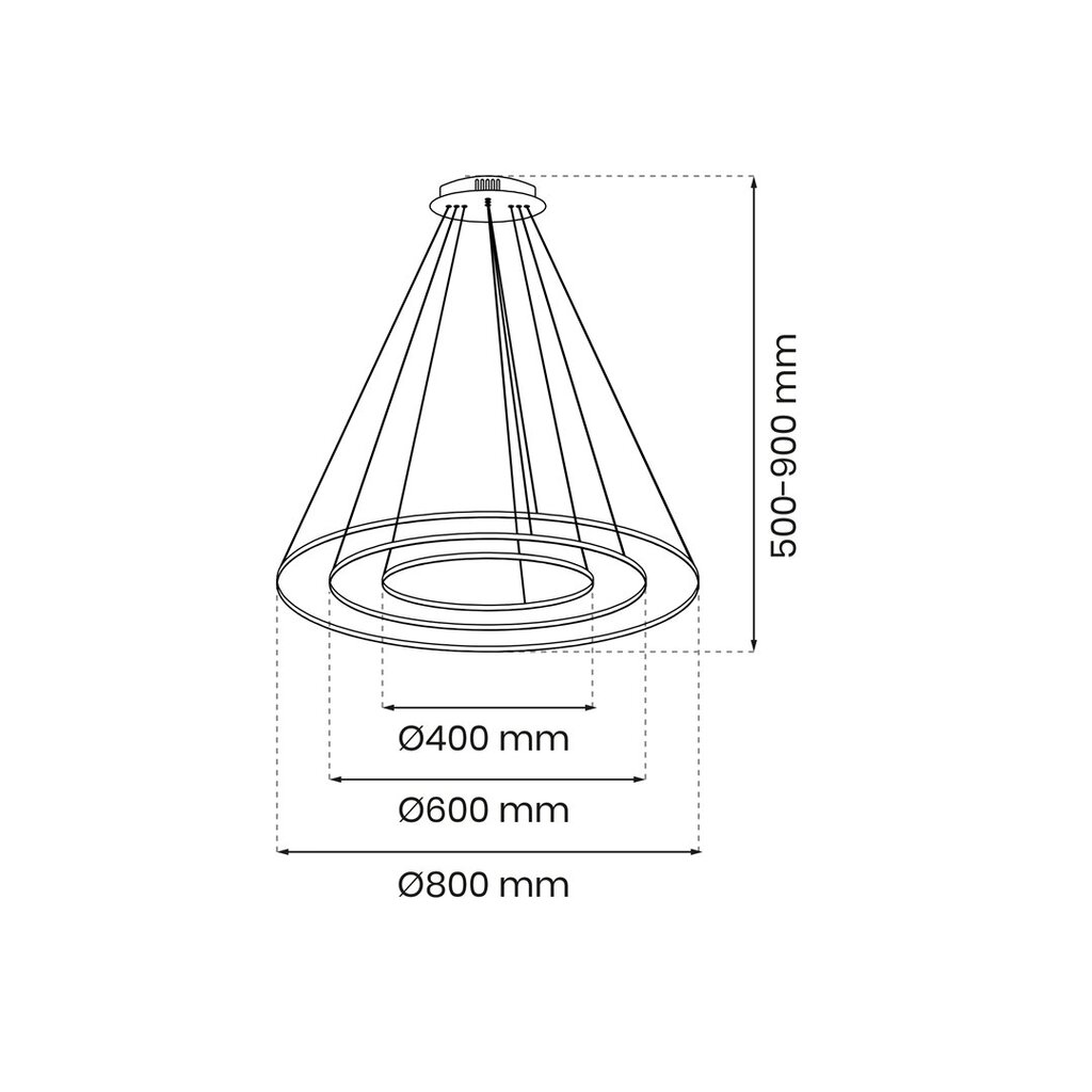 Eko-light pakabinamas šviestuvas kaina ir informacija | Pakabinami šviestuvai | pigu.lt