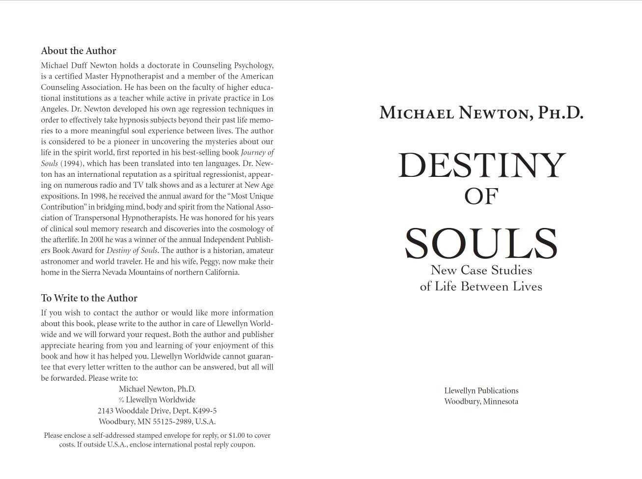 Destiny of Souls knyga Llewellyn kaina ir informacija | Ezoterika | pigu.lt