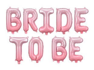Folinis balionas Bride to be, rožinis цена и информация | Шарики | pigu.lt