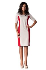 Suknelė moterims Figl 130, smėlio spalvos kaina ir informacija | Suknelės | pigu.lt