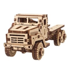 Surenkamas modelis karinis sunkvežimis Ugears Military truck, 91 el. kaina ir informacija | Konstruktoriai ir kaladėlės | pigu.lt
