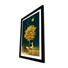 Репродукция Золотое дерево 3853NISCT-009 цена и информация | Репродукции, картины | pigu.lt