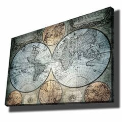 Репродукция Карта мира цена и информация | Репродукции, картины | pigu.lt