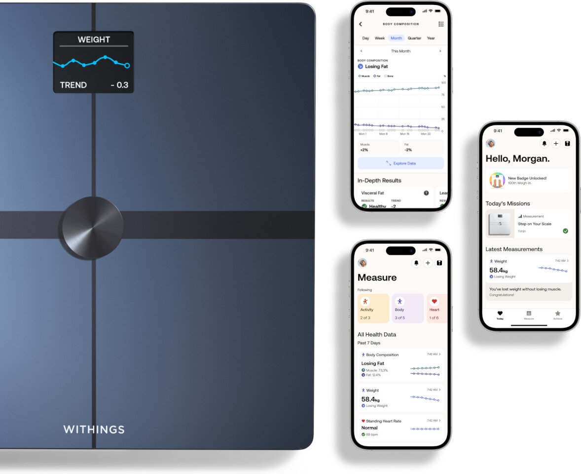 Withings Body Smart Black kaina ir informacija | Svarstyklės (buitinės) | pigu.lt