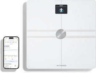 Withings Body Comp White kaina ir informacija | Svarstyklės (buitinės) | pigu.lt