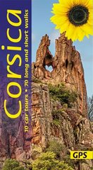 Corsica Sunflower Guide: 70 long and short walks with detailed maps and GPS; 10 car tours with pull-out map 7th Revised edition kaina ir informacija | Kelionių vadovai, aprašymai | pigu.lt