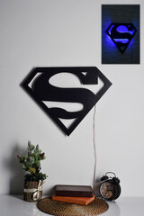 Dekoratyvinis sieninis apšvietimas Superman, 1 vnt. kaina ir informacija | Interjero detalės | pigu.lt