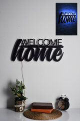 Dekoratyvinis sieninis apšvietimas Welcome Home, 1 vnt. kaina ir informacija | Interjero detalės | pigu.lt