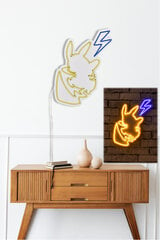Dekoratyvinis sieninis apšvietimas Pikachu, , 1 vnt kaina ir informacija | Interjero detalės | pigu.lt