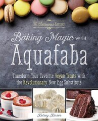 Baking Magic With Aquafaba: Transform Your Favorite Vegan Treats with the Revolutionary New Egg Substitute kaina ir informacija | Receptų knygos | pigu.lt