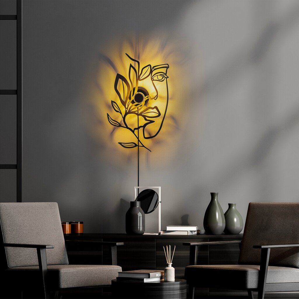 Opviq sieninis šviestuvas Flower Faced kaina ir informacija | Sieniniai šviestuvai | pigu.lt