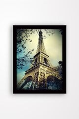 Принт холста, окрашенная Эйфелева башня 39,99 цена и информация | Репродукции, картины | pigu.lt