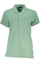 Polo marškinėliai moterims Noth Sails, žali kaina ir informacija | Marškinėliai moterims | pigu.lt