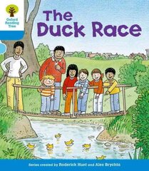 Oxford Reading Tree: Level 3: First Sentences: The Duck Race: The Duck Race, Level 3 kaina ir informacija | Knygos paaugliams ir jaunimui | pigu.lt