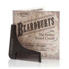 Barzdos formavimo šukos Beardburys The Perfect Beard Comb цена и информация | Косметика и средства для бритья | pigu.lt