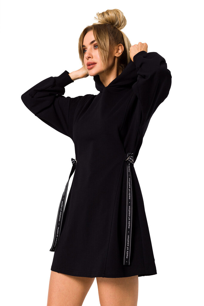 Suknelė moterims M730, juoda kaina ir informacija | Suknelės | pigu.lt